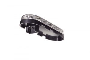 6 inch Oval LED stop, tail, turn light grommet with plug in back